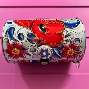 Little Earth Koi w/Swarovski crystals crossbody